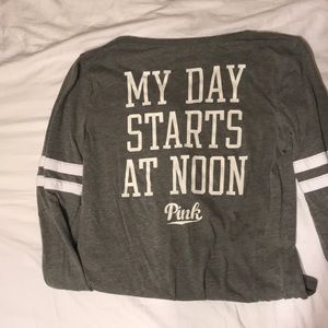 Pink Victoria’s Secret Sleep Tee